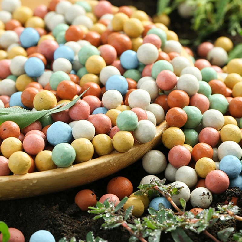 彩色陶粒多肉铺面透气养花专用装饰通用颗粒盆栽花卉绿植厂家直销