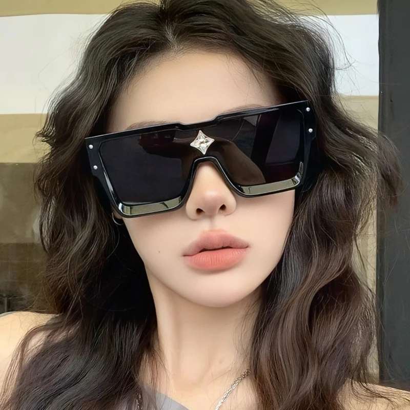 明星同款墨镜男2023新款大框个性复古潮流太阳镜女高级感时尚眼镜