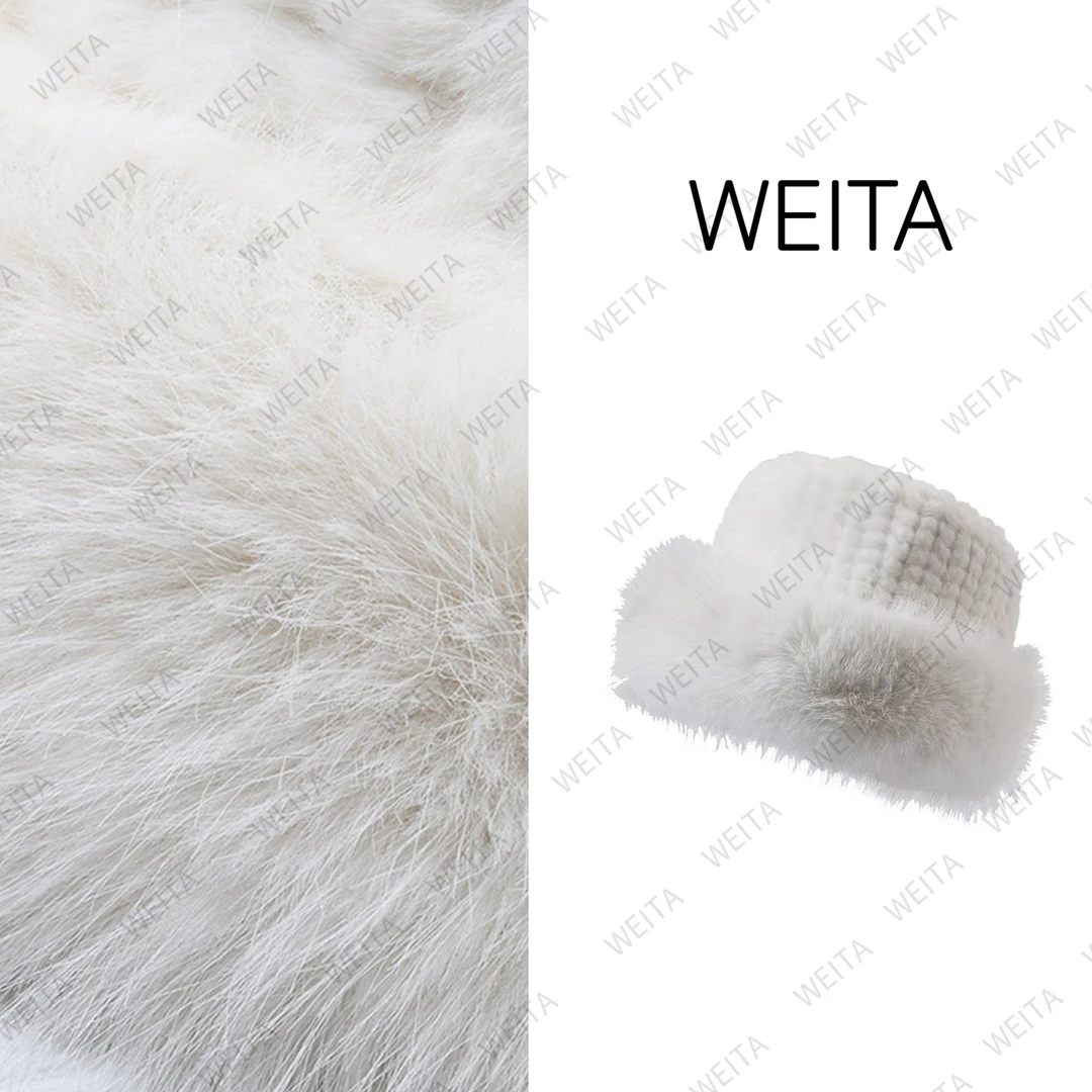 【丫头baby专属】冬季毛绒加厚防寒千金风小水桶帽YT24MW970001