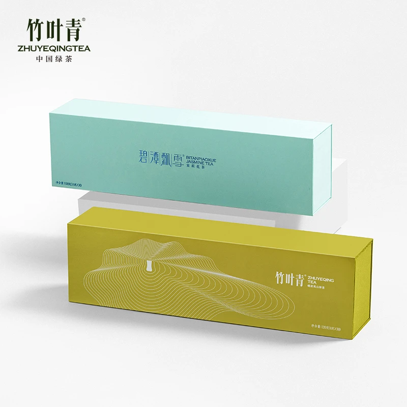竹叶青碧潭飘雪228g商务送礼高山绿茶茉莉花茶特级品味装