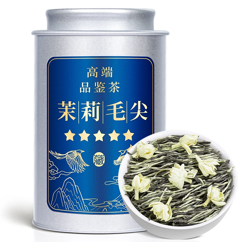 飘香韵高端品鉴茶特级毛尖茉莉花茶浓香型川派飘雪2025新茶叶125g