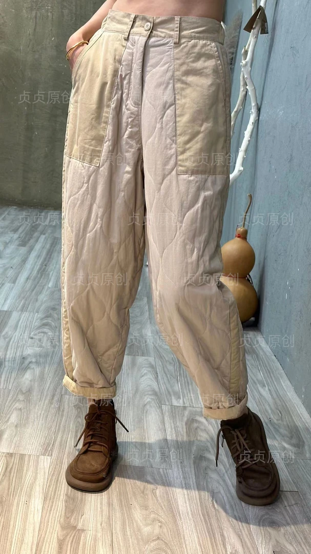 DengZhenZhen/邓贞贞3888-秋冬休闲百搭棉裤