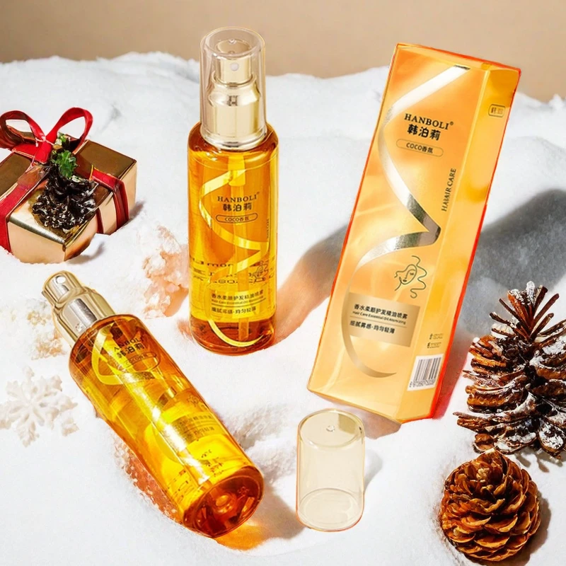 韩泊莉香水柔顺护发精油喷雾改善干枯毛躁喷柔顺免洗防静电留香48