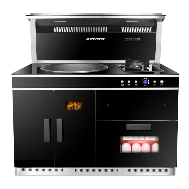 精恩好太太柴火灶集成灶新农村自建房别墅家用无烟一体灶厨房土灶