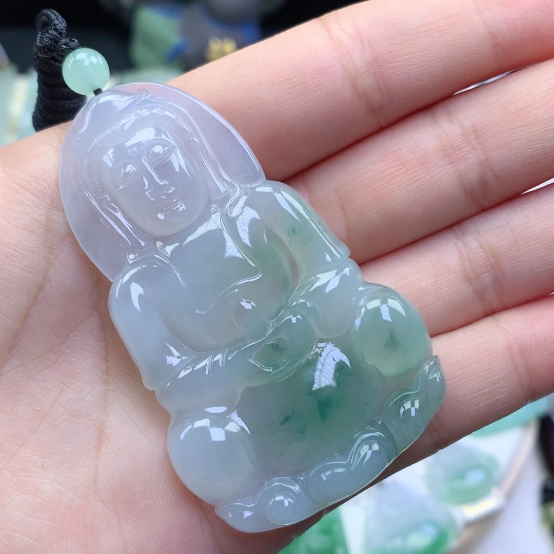 翡翠颈饰未镶嵌吊坠