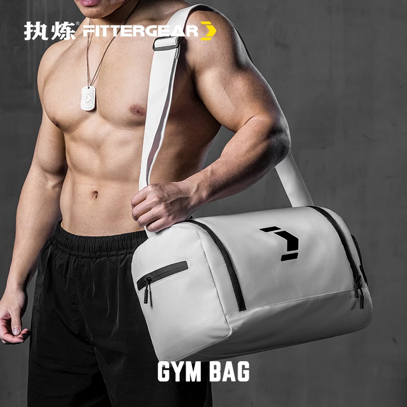 FITTERGEAR22升多功能防水健身包干湿训练包单肩斜挎背独立鞋仓包