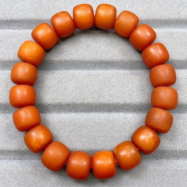 红皮瑕疵老蜜蜡13➕老型手串（948号）