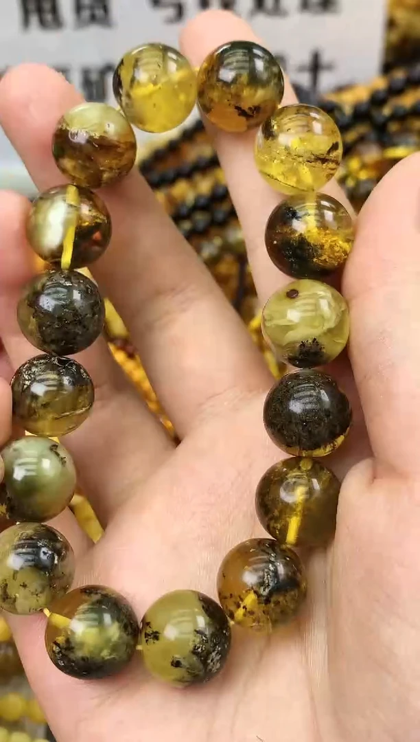 【闪购商品】蜜蜡珠宝奇石未镶嵌手串