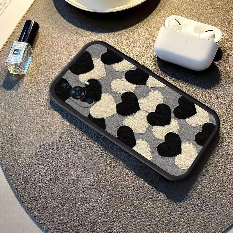 适用华为nova11Ultra手机壳网红女款ins风油画爱心轻奢小众气囊保