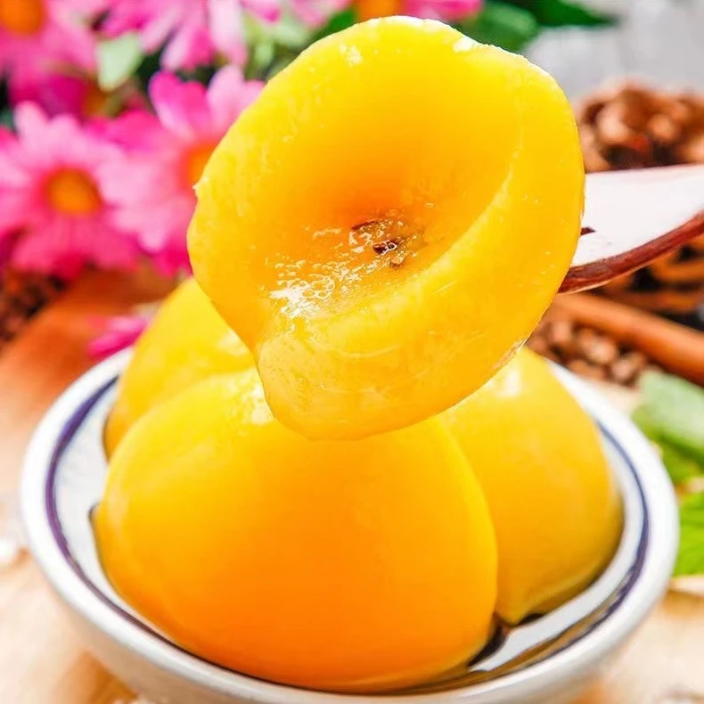 (小扬哥推荐)优质沂蒙山黄桃罐头精选瓶水果罐头新鲜微果香清甜美