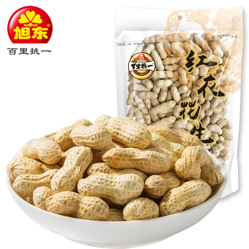 旭东(直播专享)百里挑一258g花生炒货（多种口味）袋装精选香甜熟制