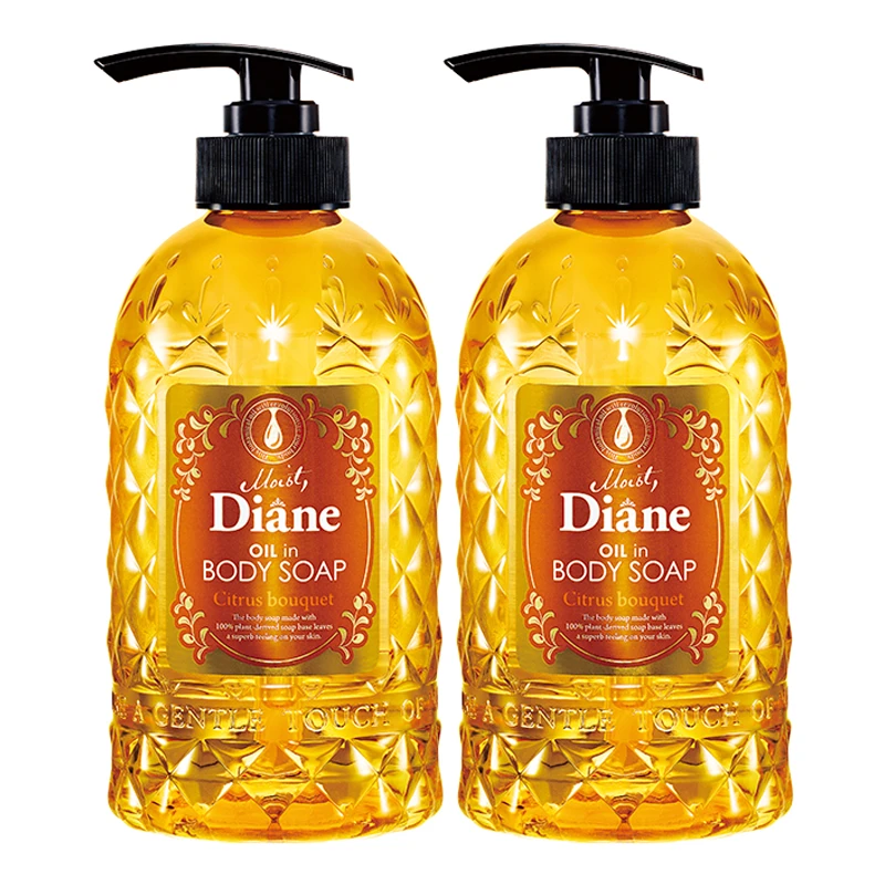 【达人专享】黛丝恩香氛精油沐浴露保湿沐浴露柑桔香型500ml*2滋润❤