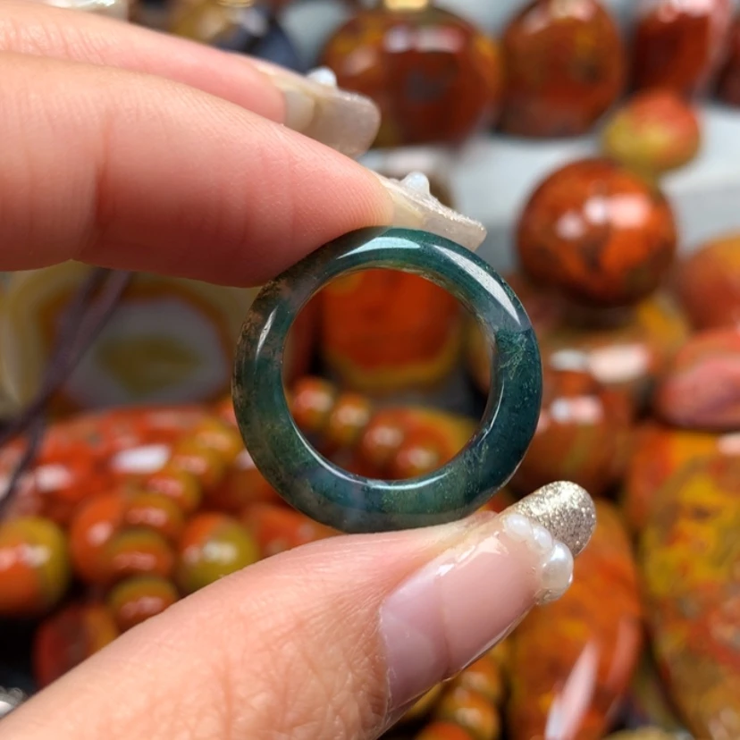 【闪购商品】玛瑙/玉髓戒圈未镶嵌