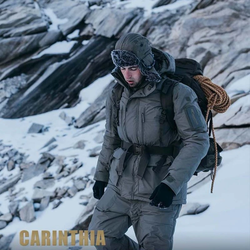 CARINTHIA 卡伦西亚ECIG4.0战术棉服中长款加厚保暖