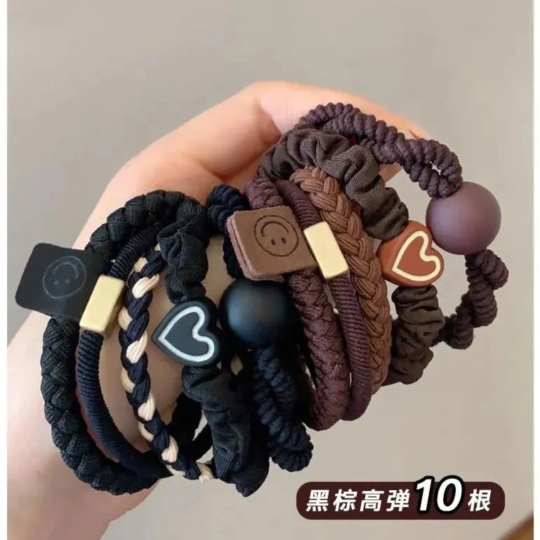 可爱头绳百搭成人女韩版扎头发简约气质高弹力发圈发绳ins