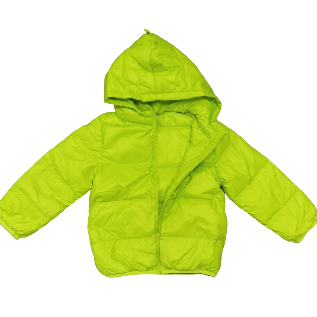 3104反季儿童羽绒服轻羽绿色等多款瑕疵特价