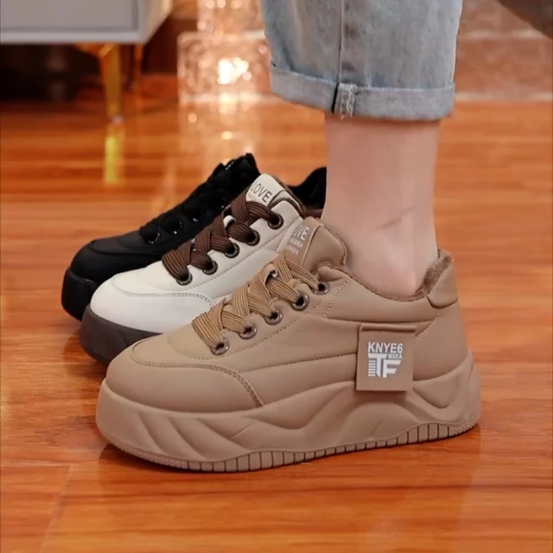 【甩】秋冬季新款百搭休闲厚底加绒棉鞋雪地靴【L2】