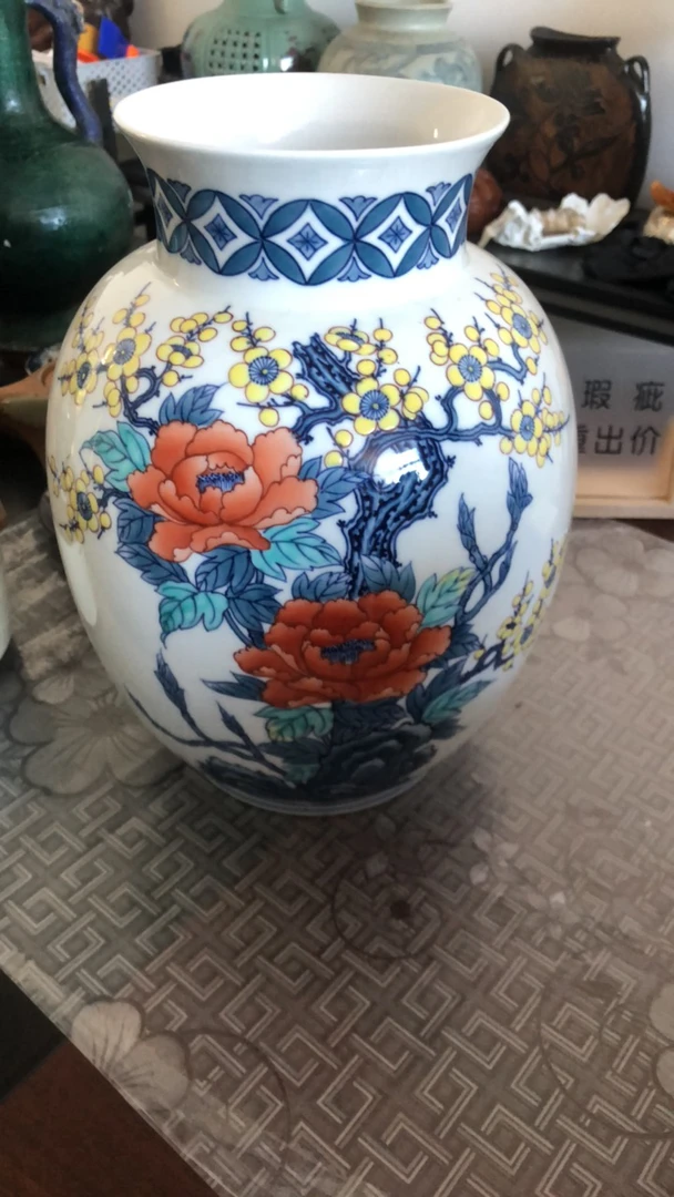 回流花器陶瓷小花瓶客厅