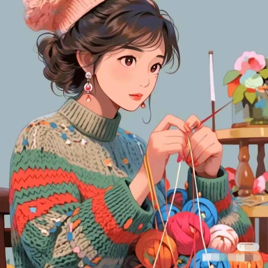 蓝涟手作直播间羊绒手工毛线单团