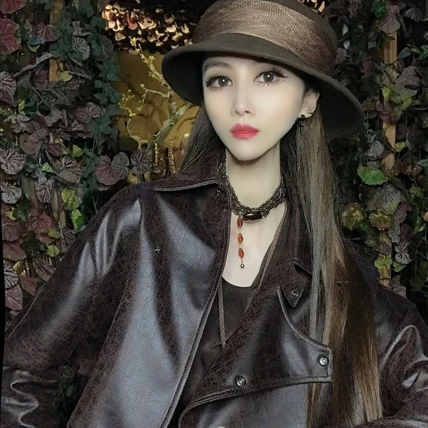 原创欧美时尚减龄三件套（外套+打底衫+裤子）春款