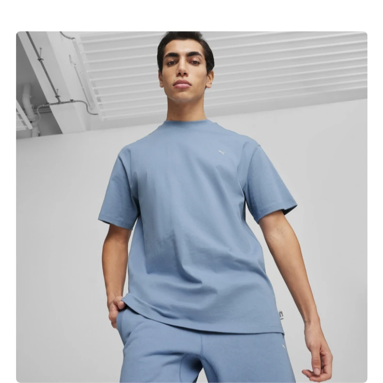 PUMA彪马官方黑标男装女装2024新款运动服休闲短袖T恤624009