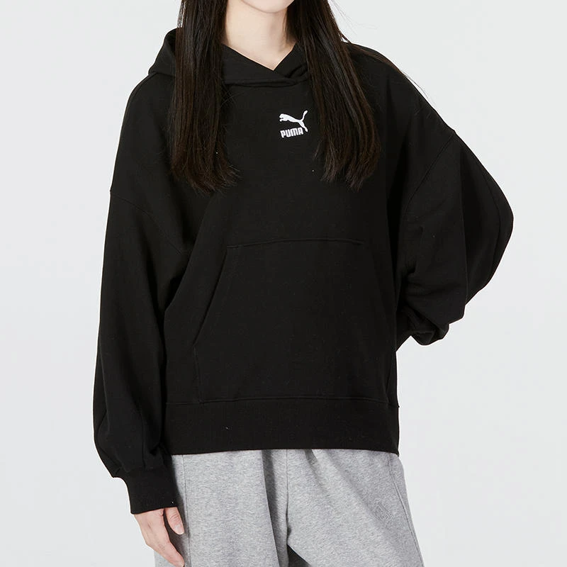 PUMA彪马官方女装运动休闲潮流时尚百搭连帽卫衣673576