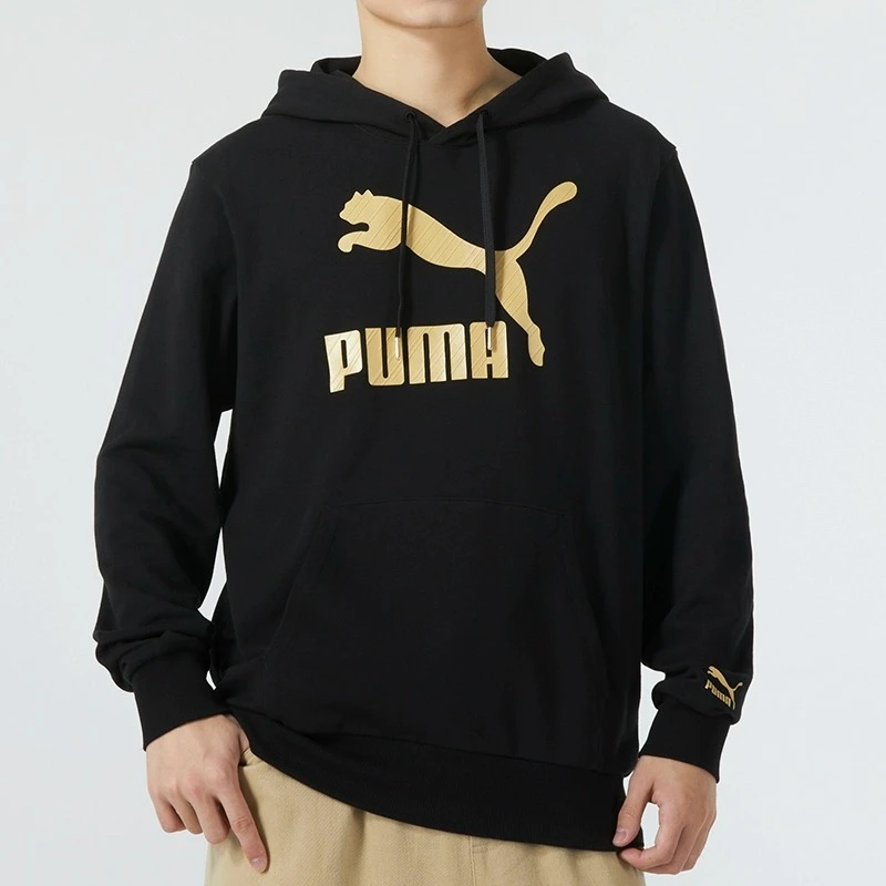 PUMA彪马官方男装女装2024新款运动服休闲针织卫衣625822[L]