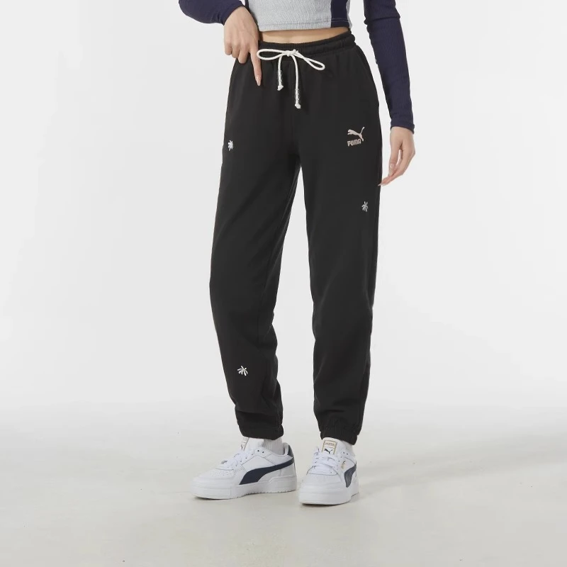 PUMA彪马官方女装2024新款运动裤休闲针织长裤625810