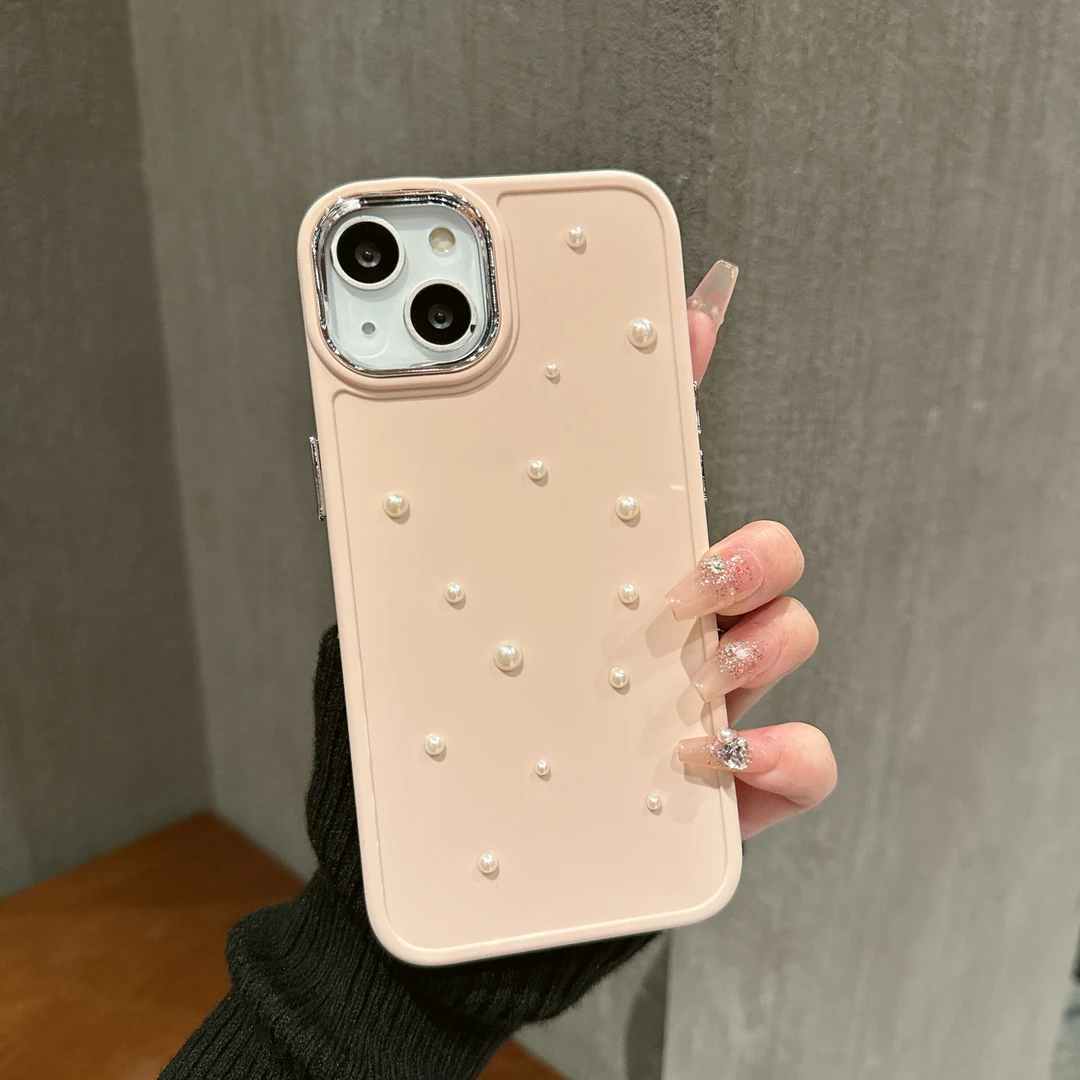 珍珠护眼tpu苹果15全包手机壳（华为oppo小米vivo）mate60硅胶