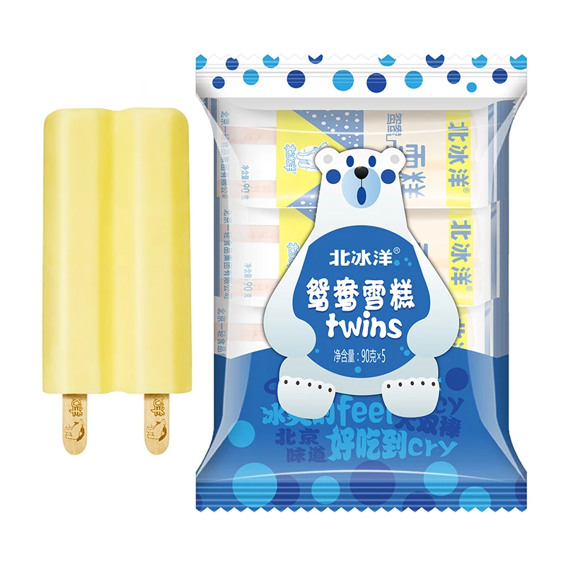 北冰洋双棒鸳鸯雪糕家庭装 450g/袋