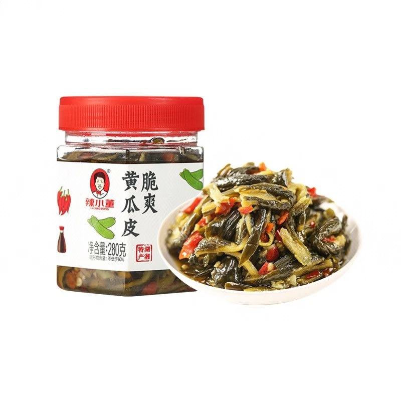 辣小董脆爽黄瓜皮 280g/瓶