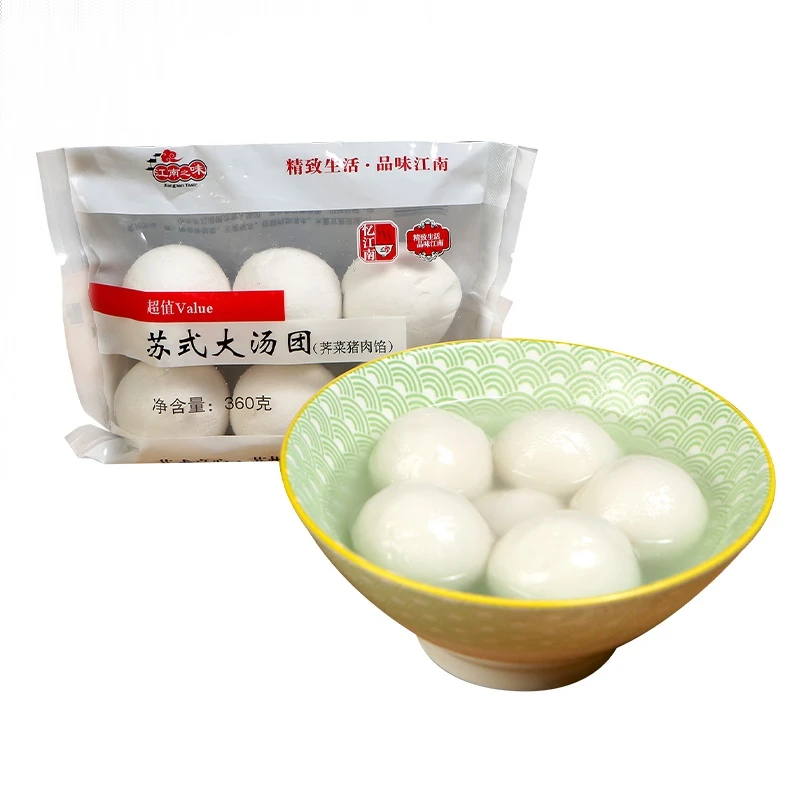 江南之味荠菜大汤团（6只）360g/袋