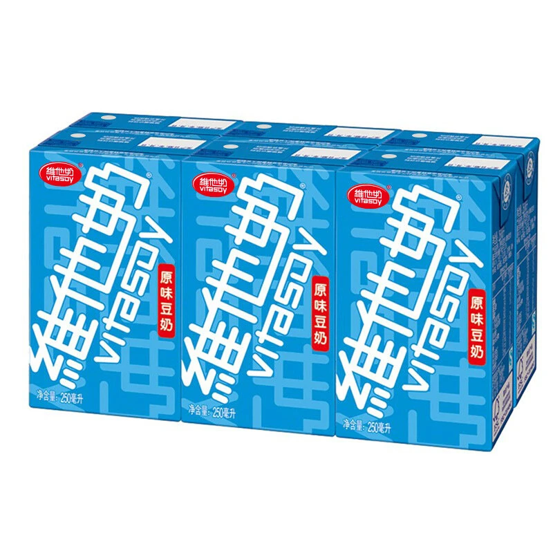 维他奶原味豆奶饮料 250ml*6盒