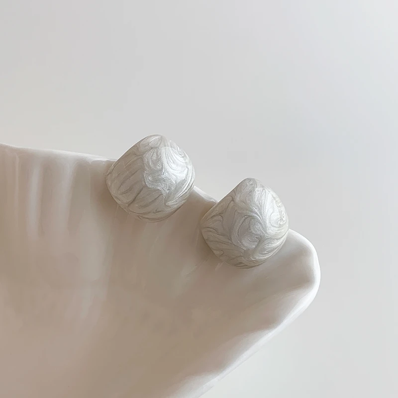 铜合金耳饰 小众设计感C型耳钉简约百搭高级感气质耳环耳饰29539