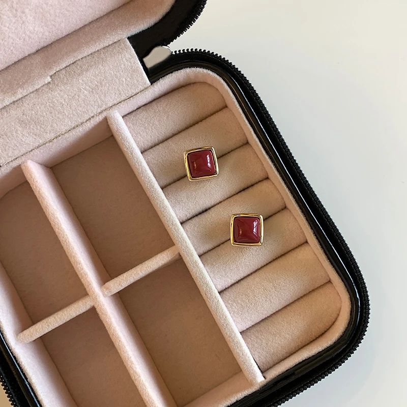 铜合金耳饰 精致小巧高档一点的耳环网红耳饰耳钉011639