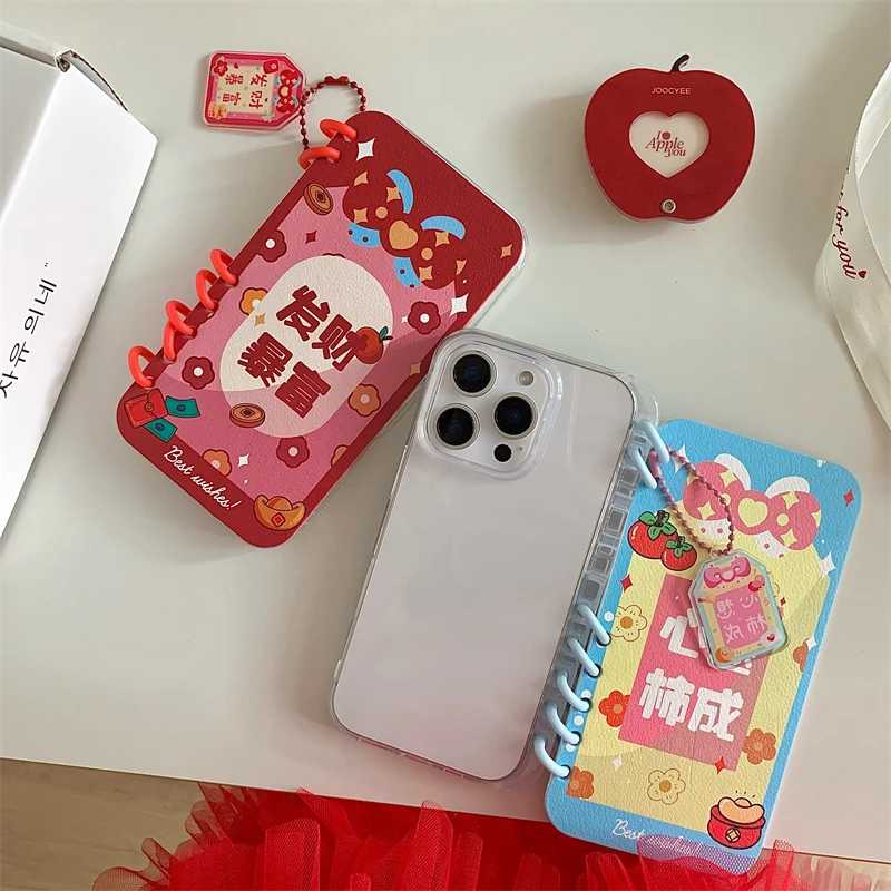 发财暴富挂件笔记本适用iPhone14promax手机壳苹果16网红13国风15