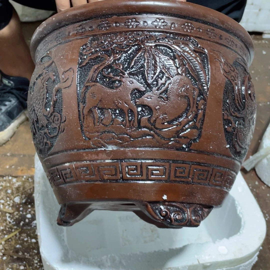 紫砂20CM以下瑕疵的时候