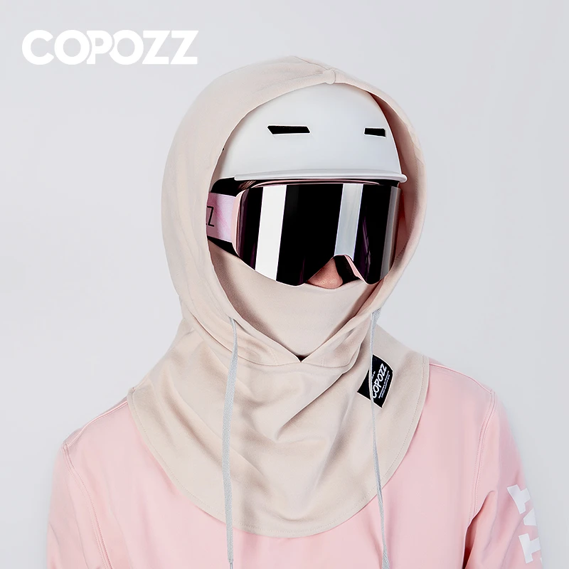 COPOZZ滑雪头套面罩护脸单板双板围脖骑车户外可爱卡通骑行帽冬季