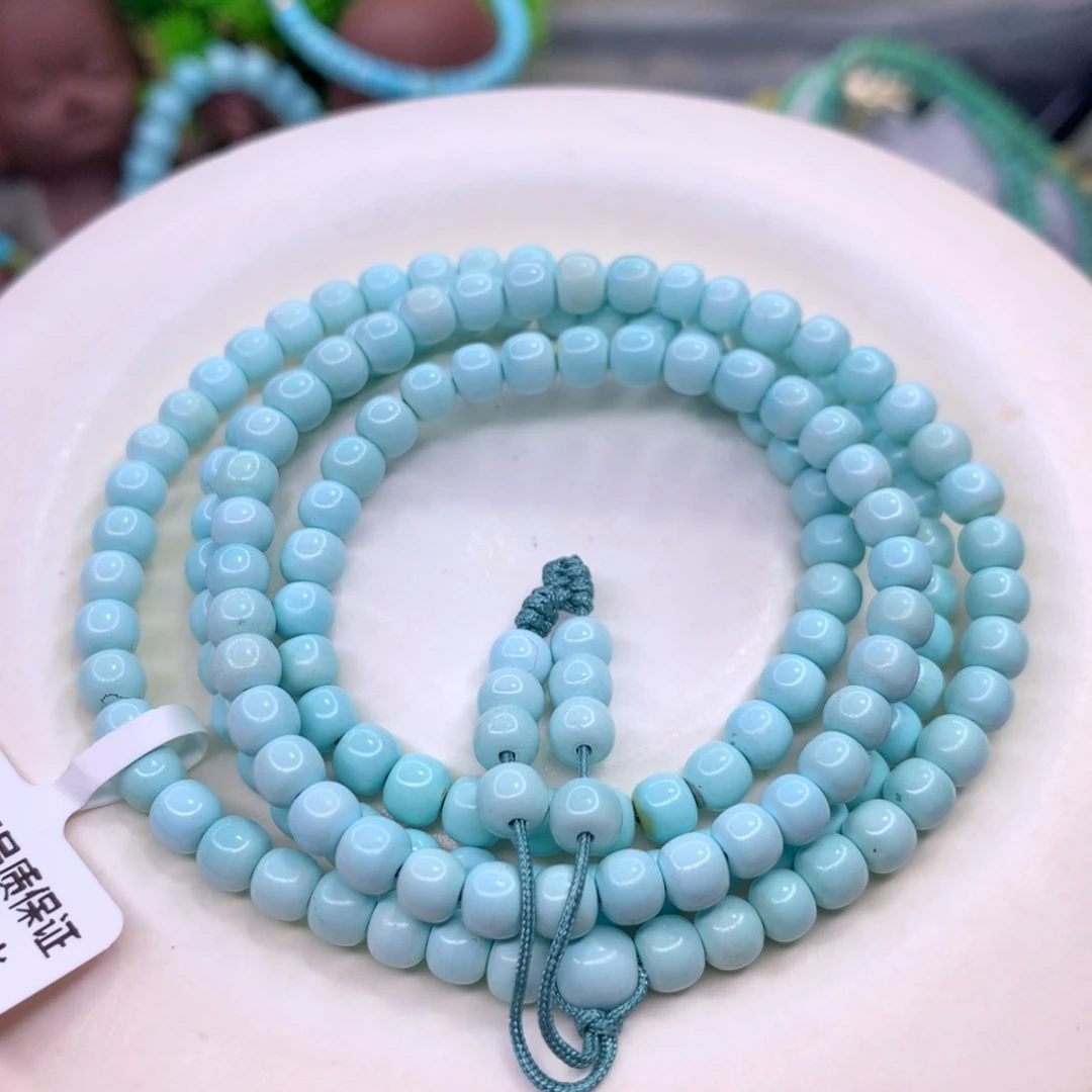 绿松石配饰未镶嵌断*河