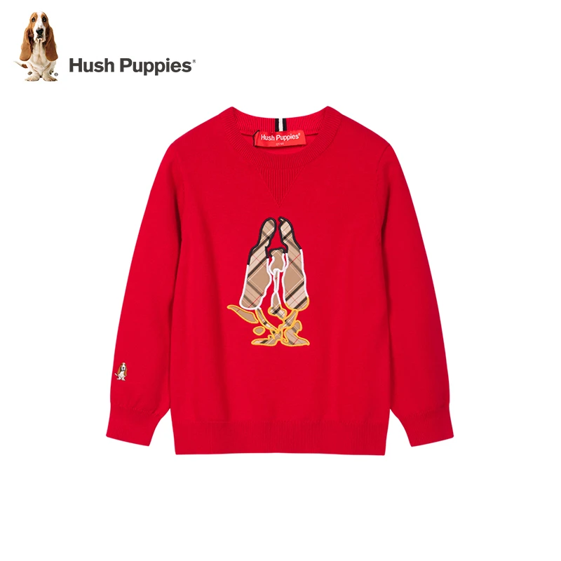 【新年毛衣】暇步士童装儿童男童女童精梳棉套头休闲时尚针织线衣