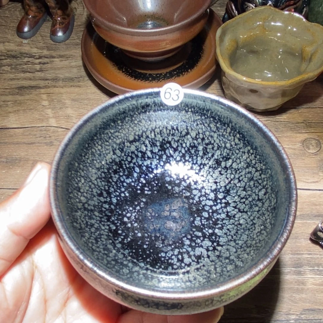 茶盏柴浇手工束口