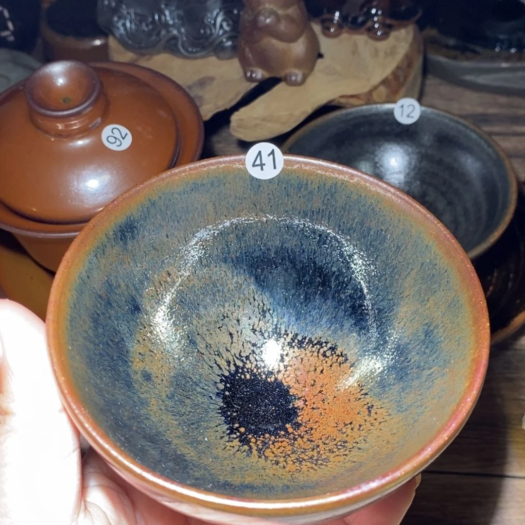 茶盏柴烧手工平口