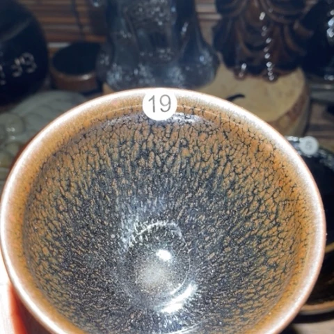 茶盏柴烧手工束口