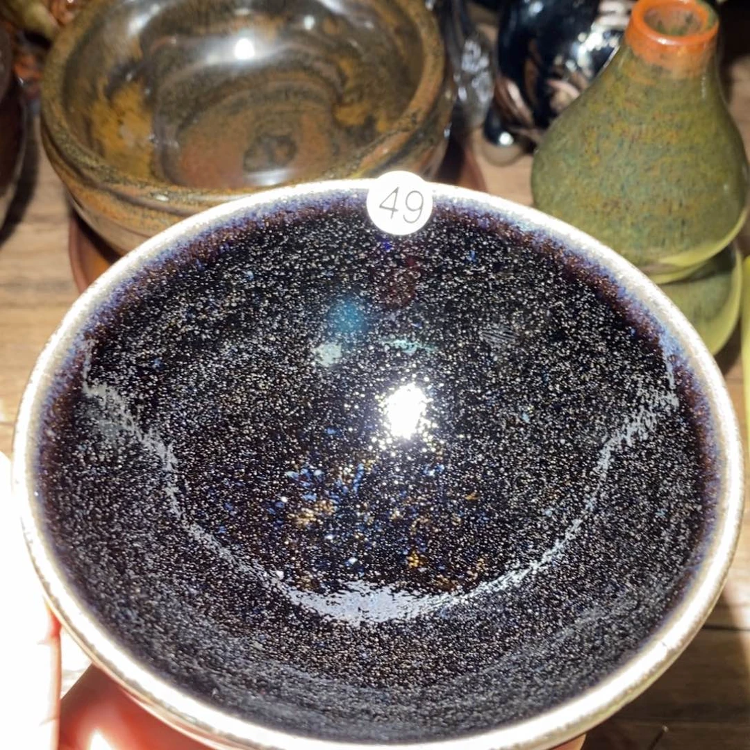 茶盏柴烧手工平口