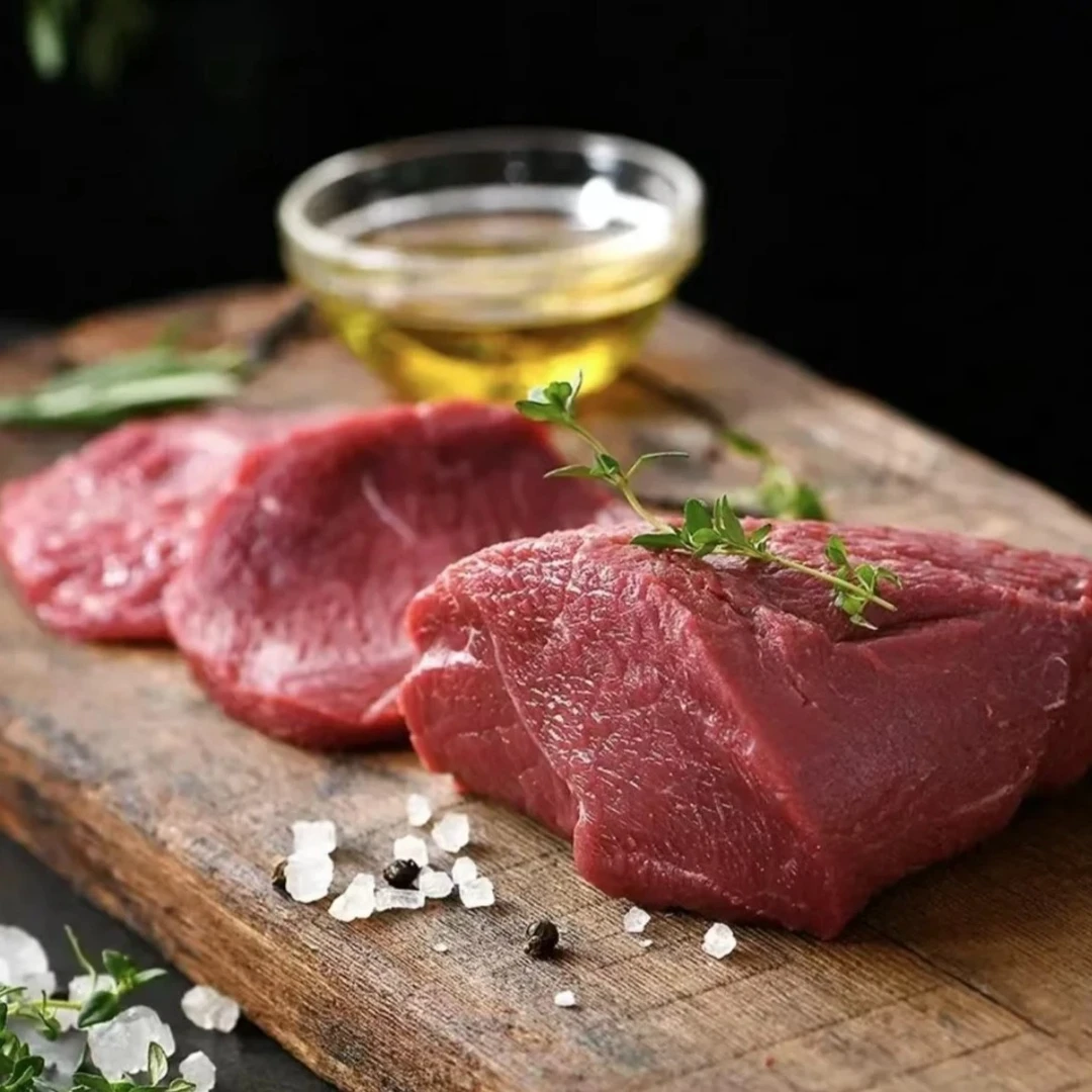 淮河牛厂长 【辣椒条】新鲜散养黄牛肩胛肉原切牛排烧烤红烧鲜嫩4斤