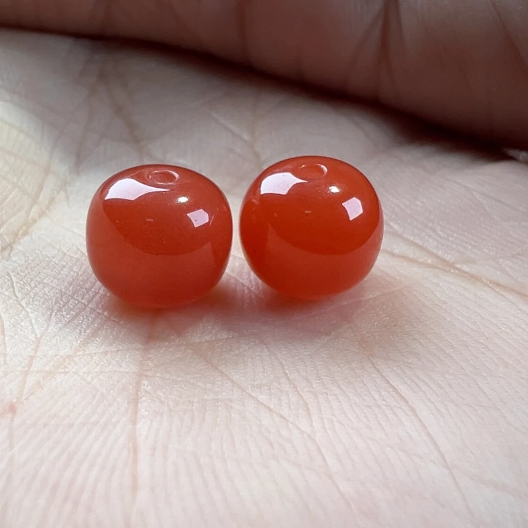 南红玛瑙老型8.9*7.8未镶嵌