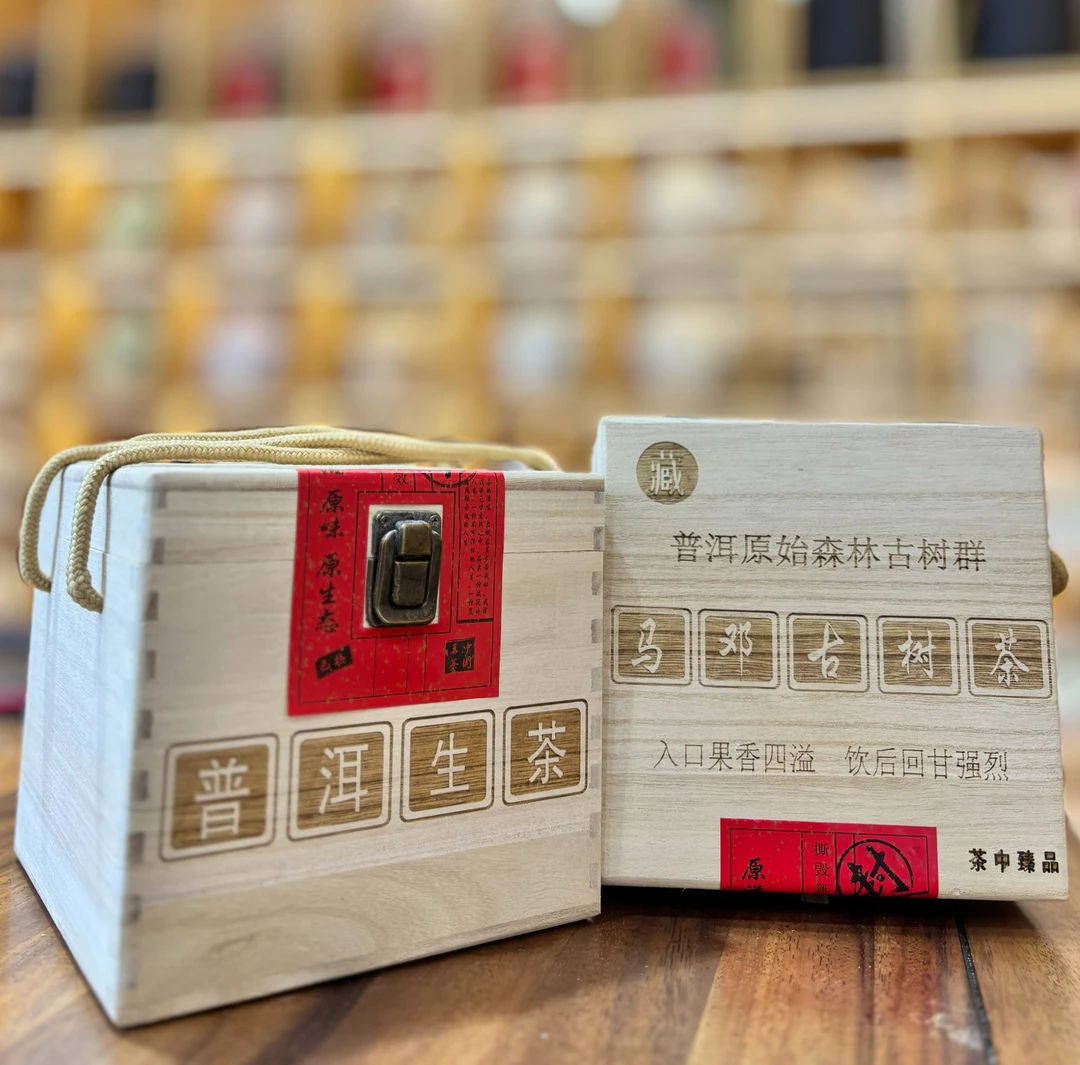 马邓古树茶 普洱原始森林古树群 云南普洱茶 200g生茶