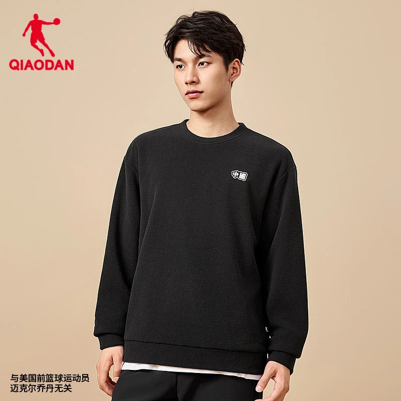 【闫东专属】中国乔丹中性摇粒绒保暖套头卫衣 XWD43231310