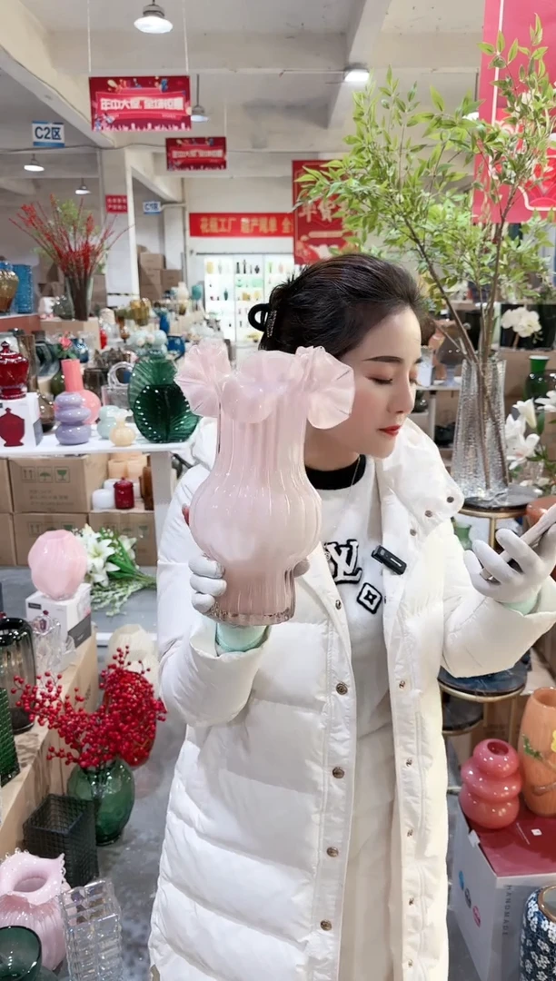 【闪购商品】M-褶皱粉色