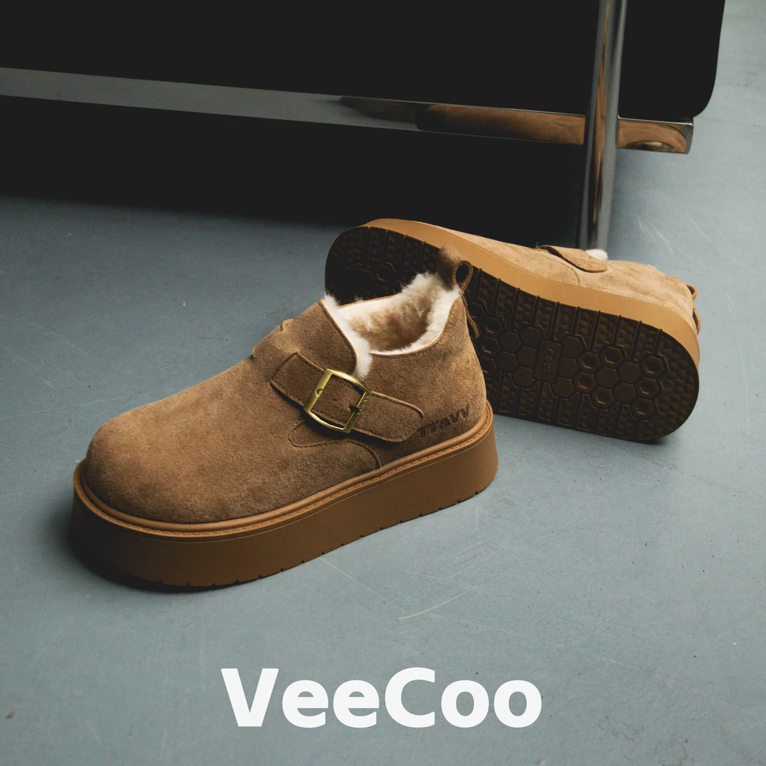 【佐格服饰】937加绒勃肯鞋休闲百搭加厚低帮保暖低帮冬季